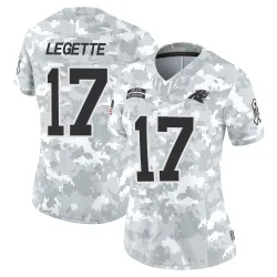 Xavier Legette Carolina Panthers Limited Women's 2024 Salute to Service Jersey (Arctic Camo)