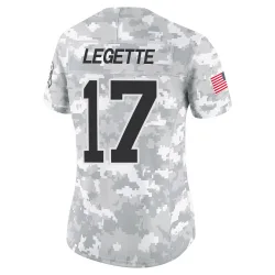Xavier Legette Carolina Panthers Limited Women's 2024 Salute to Service Jersey (Arctic Camo)