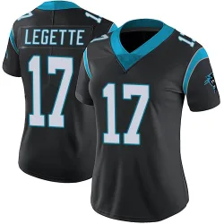 Xavier Legette Carolina Panthers Limited Women's Team Color Vapor Untouchable Jersey (Black)