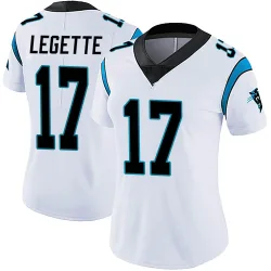 Xavier Legette Carolina Panthers Limited Women's Vapor Untouchable Jersey (White)