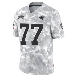 Yosh Nijman Carolina Panthers Limited Men's 2024 Salute to Service Jersey (Arctic Camo)