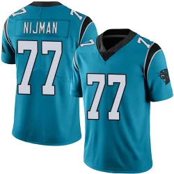 Yosh Nijman Carolina Panthers Limited Men's Alternate Vapor Untouchable Jersey (Blue)