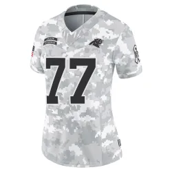 Yosh Nijman Carolina Panthers Limited Women's 2024 Salute to Service Jersey (Arctic Camo)
